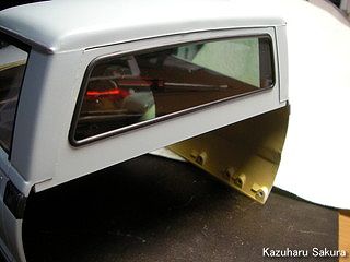 タミヤ ハイラックス・ハイリフト製作記 ～ フロントボディの完成２